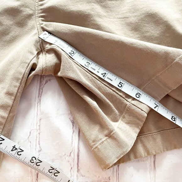 Everlane Women's Khaki Tan 7" Cotton Blend Shorts 30 Preppy Classic Outdoor - Picture 6 of 8